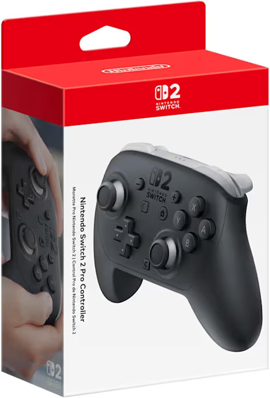 Controle Pro Nintendo Switch 2 Preto