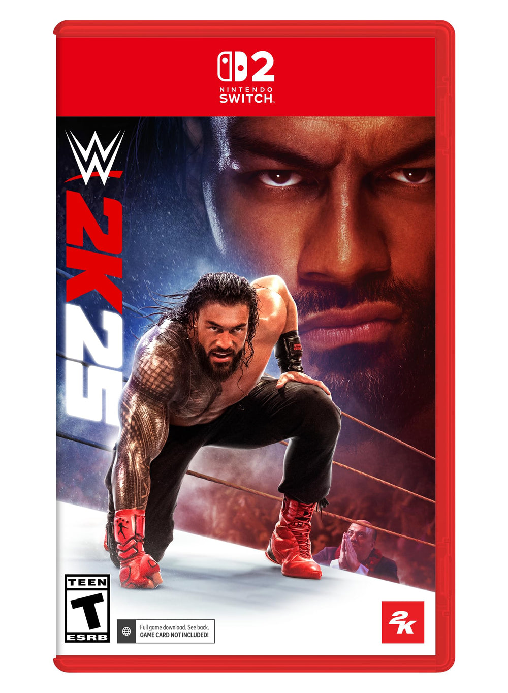 WWE 2K25 - Nintendo Switch 2 Edition Code In Box